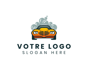 Smoke - Automotive Car Detailing logo design