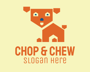 Cute - Cute Dog House logo design