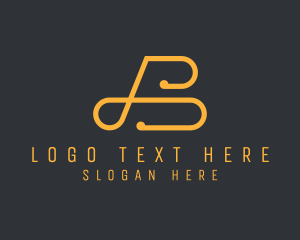 Letter B - Minimalist Elegant Letter B logo design