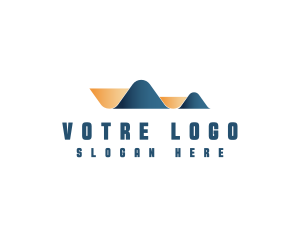 Laboratroy - Media Technology Wave logo design