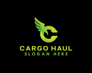 Wing Travel Logistics logo design