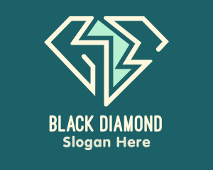 Luxury Diamond Jewelry logo design