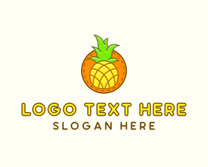 Cute - Cute Pineapple  Patch logo design