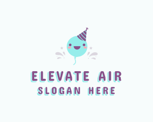 Helium - Event Party Balloon logo design