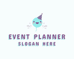 Hat - Event Party Balloon logo design