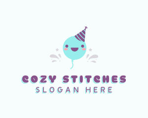 Event Party Balloon logo design