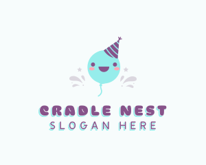 Event Party Balloon logo design