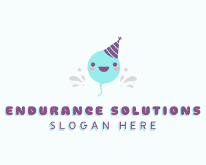 Event Party Balloon logo design