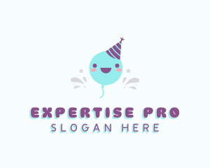 Event Party Balloon logo design