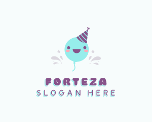 Event Party Balloon logo design