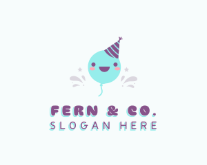 Event Party Balloon logo design