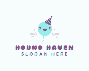 Event Party Balloon logo design