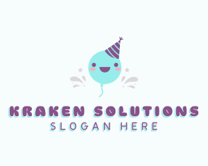 Event Party Balloon logo design