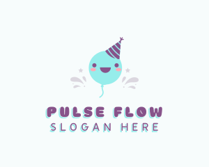 Event Party Balloon logo design