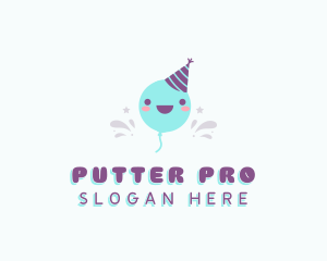 Event Party Balloon logo design