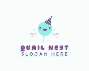 Event Party Balloon logo design