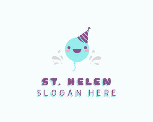 Event Party Balloon logo design