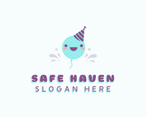 Event Party Balloon logo design