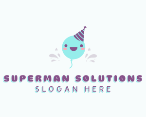 Event Party Balloon logo design