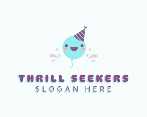 Event Party Balloon logo design