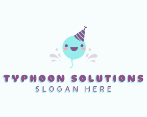 Event Party Balloon logo design