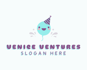 Event Party Balloon logo design