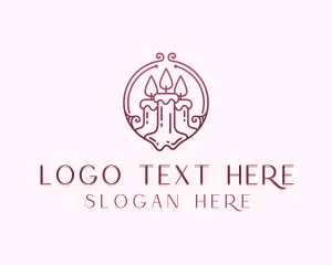 Decoration - Candle Decor logo design