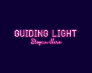 Nightclub Neon Bar logo design