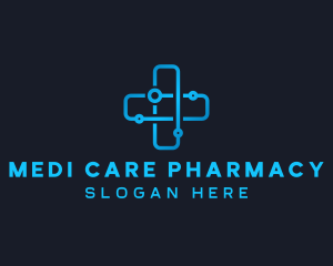 Medical Cross Pharmacist  logo design