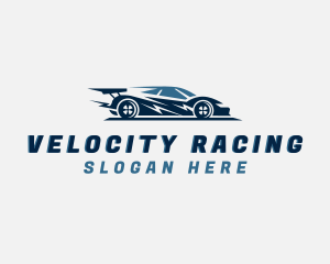 Fast Racing Car logo design