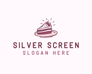 Cake Slice Baking Pastry Logo