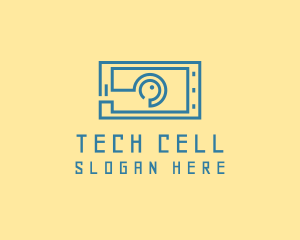 Cellular - Tech Mobile Photography logo design