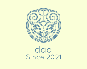Nordic - Minimalist Stag Celtic logo design