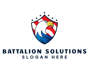 Battalion - American Eagle Protection logo design