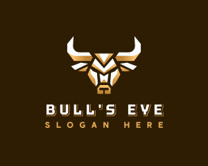 Cyber Bull Horn logo design