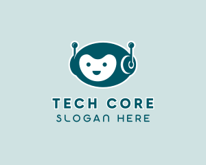 Educational Tech Bot logo design