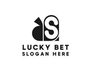 Gambling - Casino Spade Letter S logo design