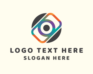 Youtube - Creative Camera Photographer logo design