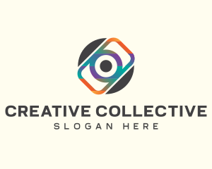 Creative Camera Photographer logo design