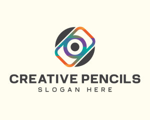 Creative Camera Photographer logo design