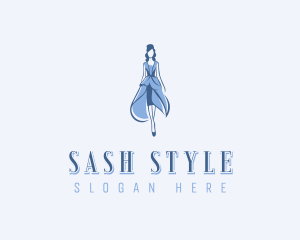 Female Fashion Styling logo design