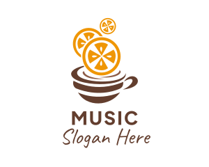 Orange Tea Cafe  Logo