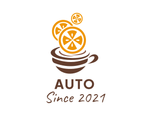 Coffee - Orange Tea Cafe logo design