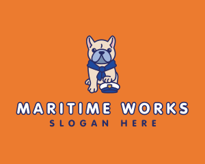 Pet Dog Sailor Costume logo design