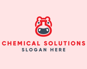 Chemical - Red Hippo Lab logo design