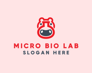 Red Hippo Lab logo design