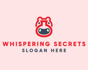 Red Hippo Lab logo design