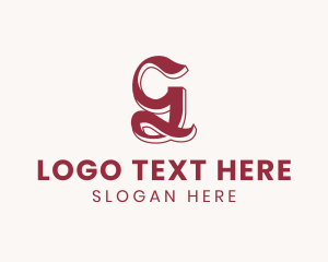 Cursive - Creative Business Letter G logo design