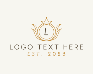 Heritage - Crown Wreath Fashion Boutique logo design