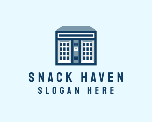 Food Vending Machine logo design